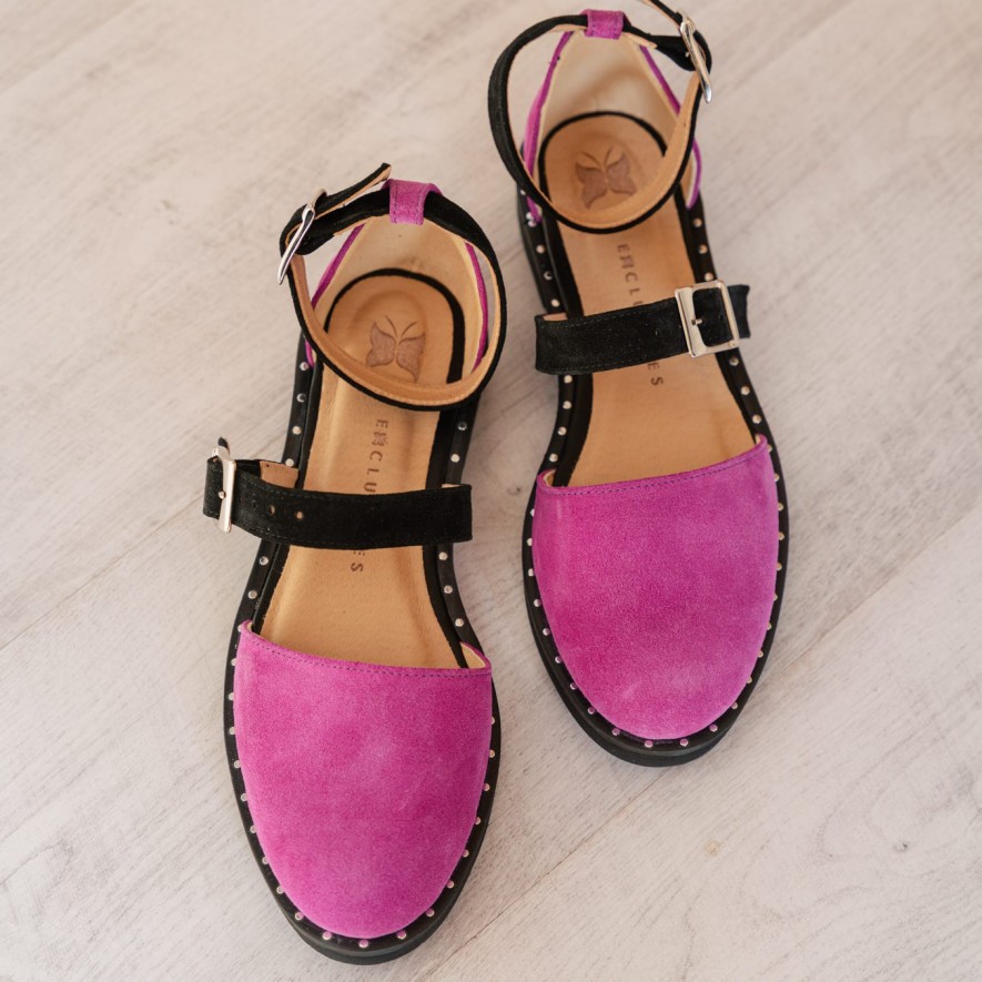 .Pantofi -  Double Belt - Purple